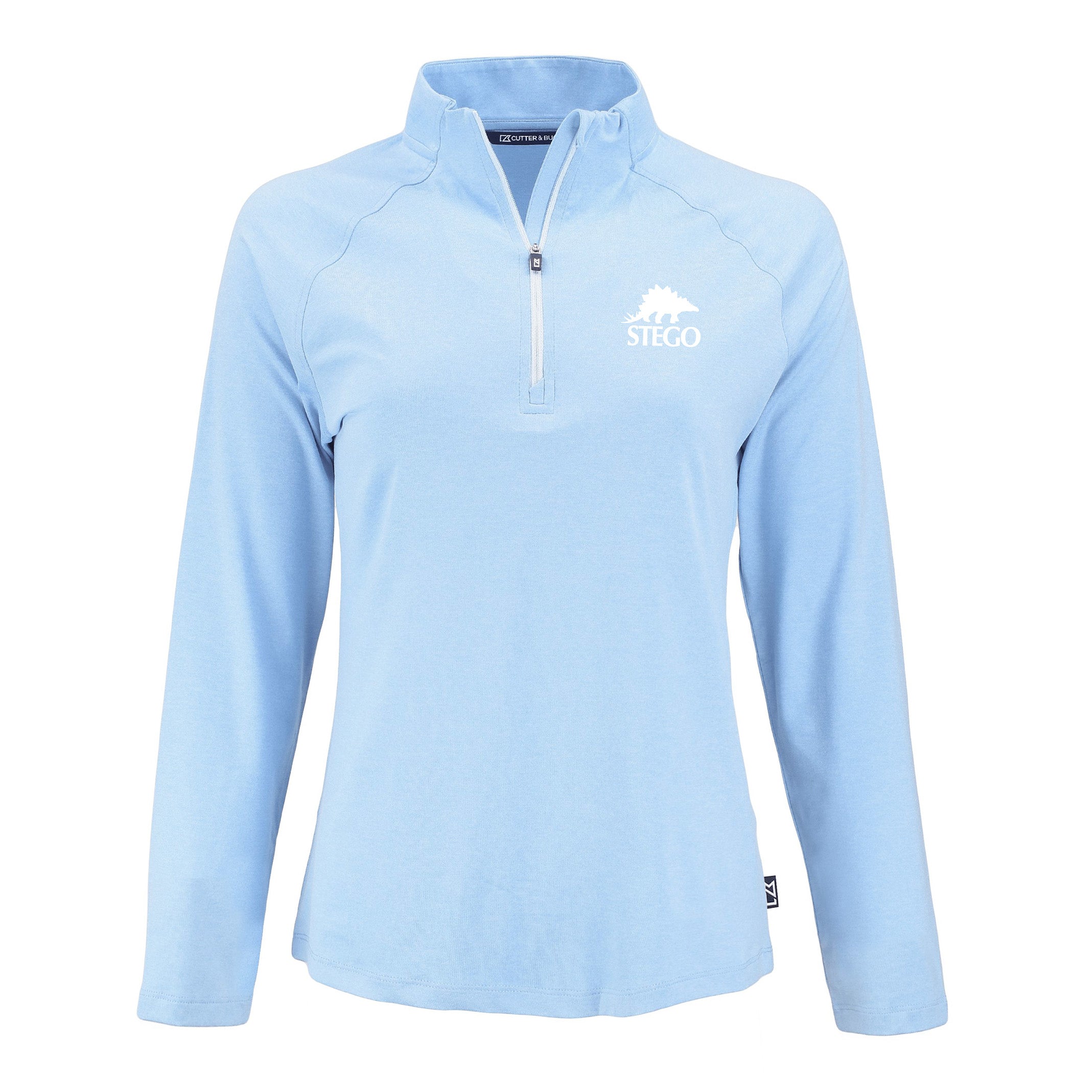 Cutter & Buck - Coastline Recycled Double Peached Ladies' Quarter Zip Pullover