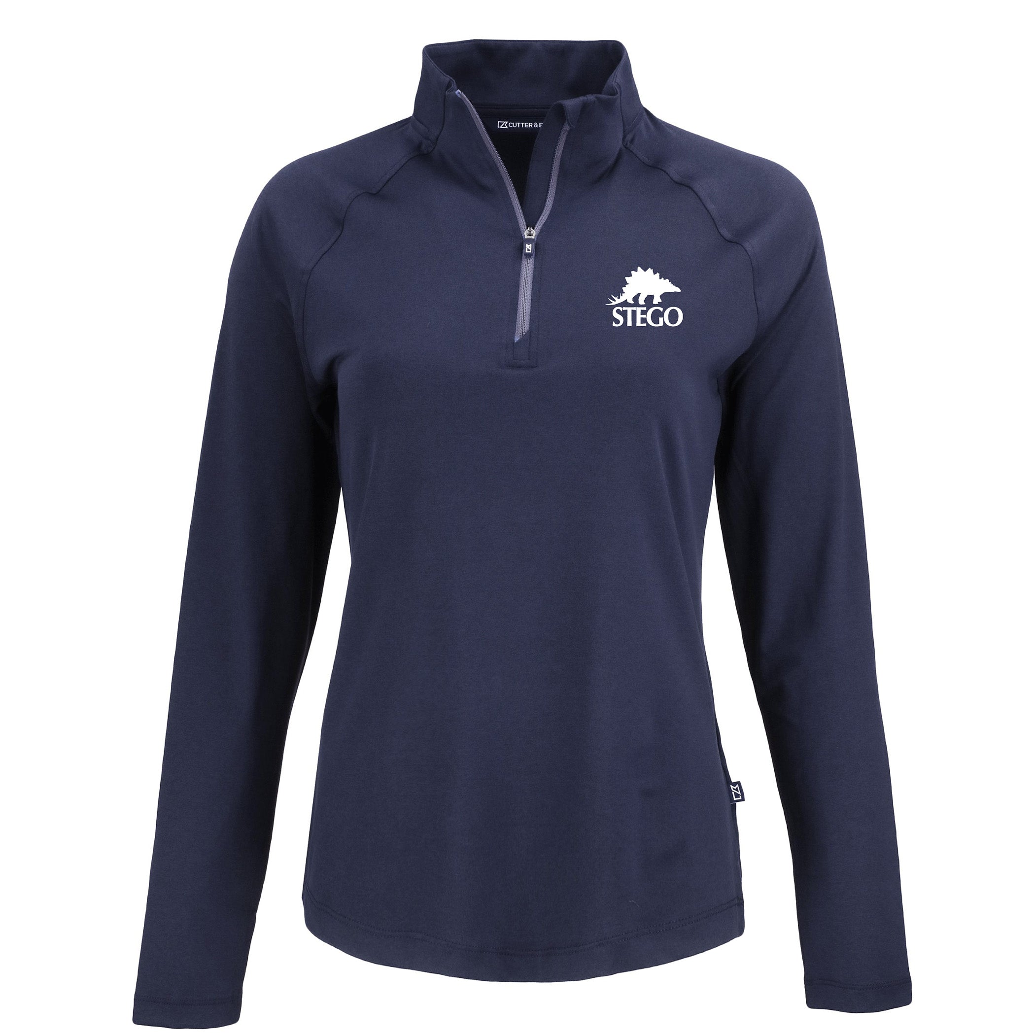 Cutter & Buck - Coastline Recycled Double Peached Ladies' Quarter Zip Pullover