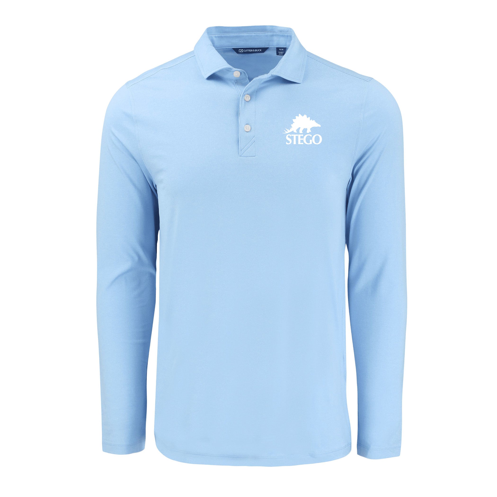 Cutter & Buck - Coastline Recycled Double Peached Men's Long Sleeve Polo