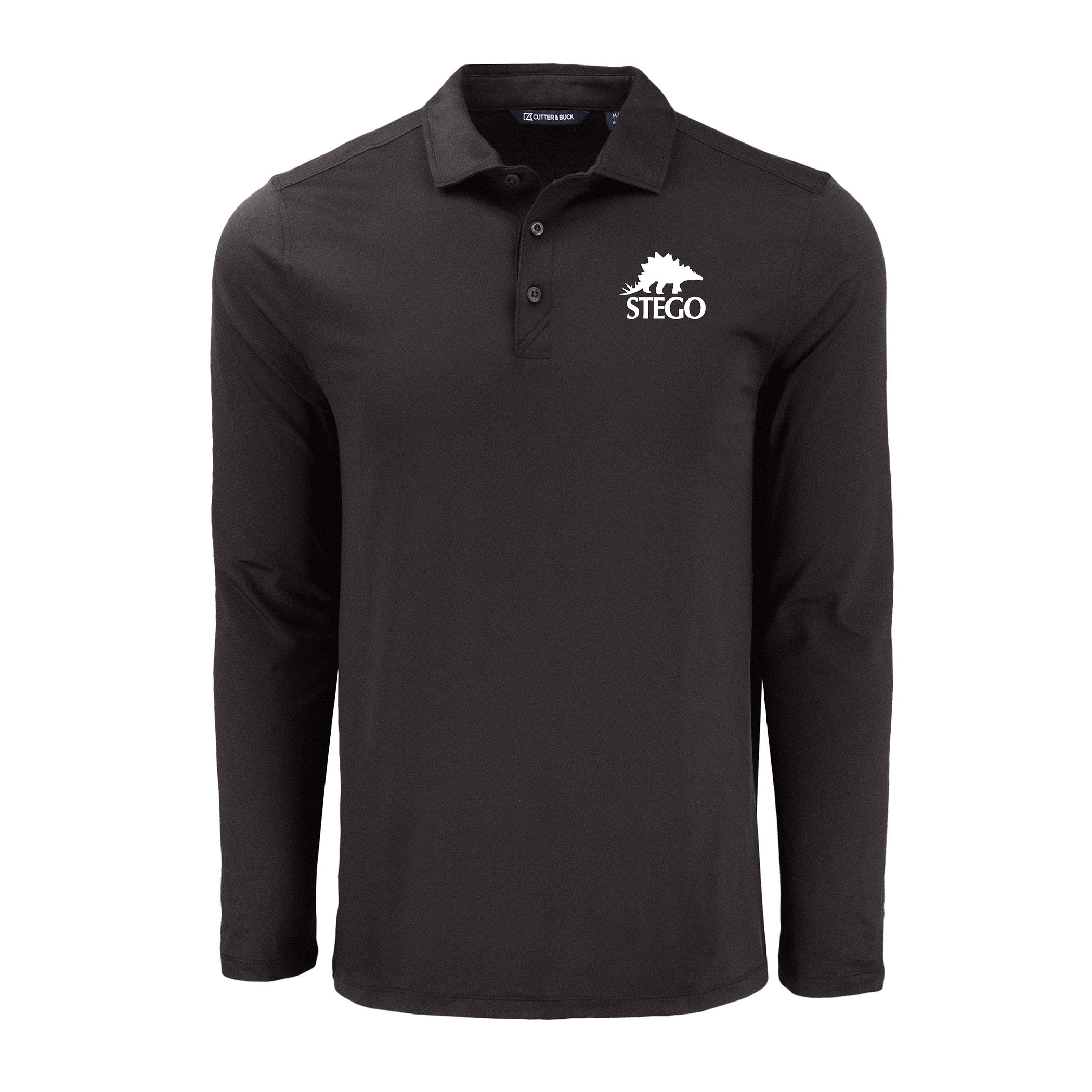 Cutter & Buck - Coastline Recycled Double Peached Men's Long Sleeve Polo