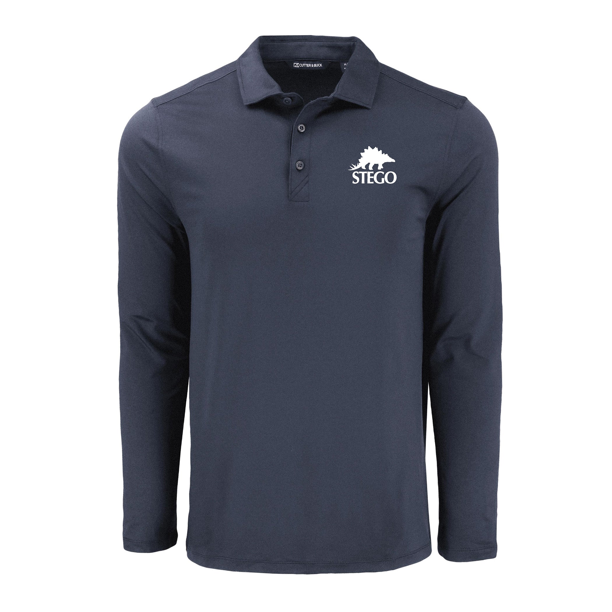 Cutter & Buck - Coastline Recycled Double Peached Men's Long Sleeve Polo