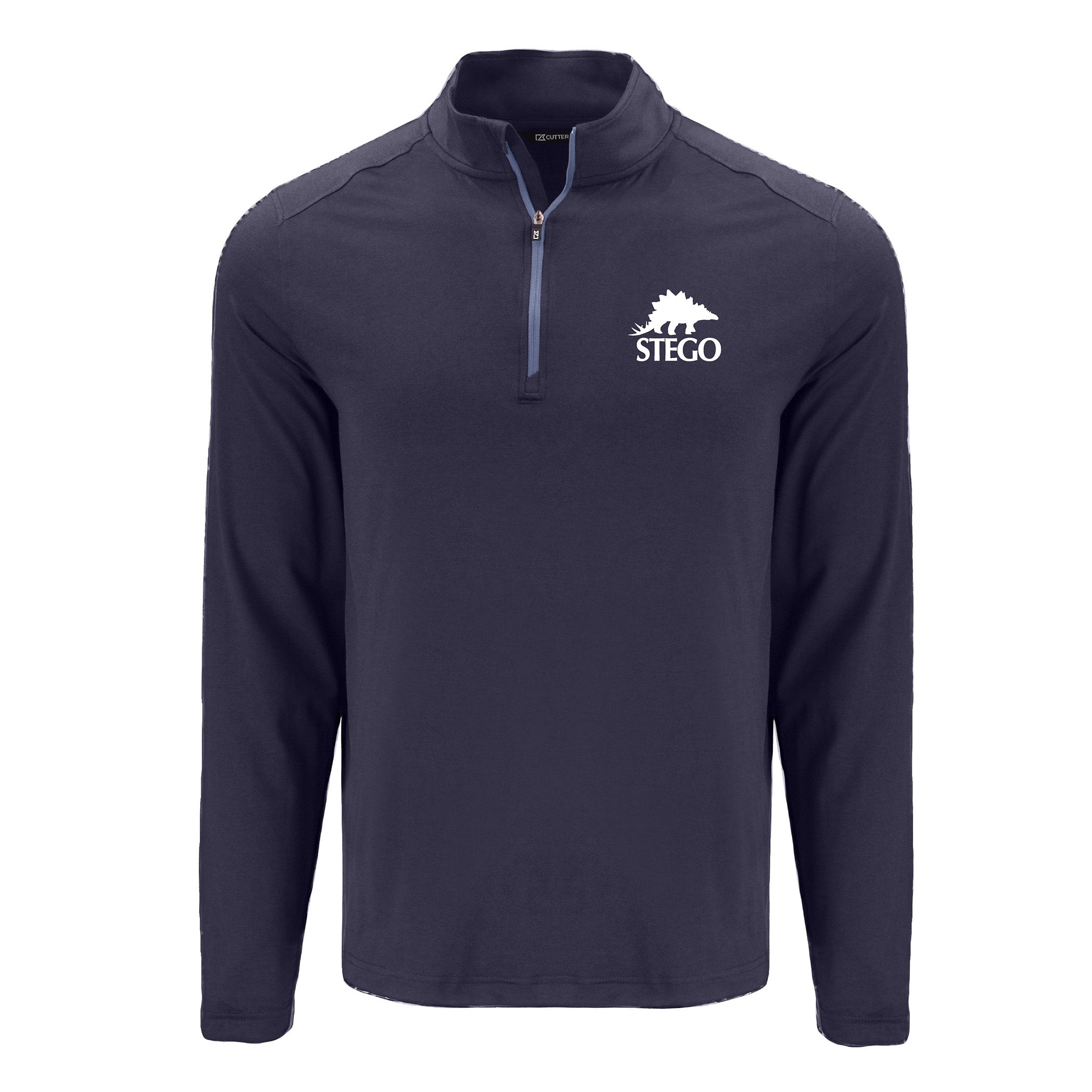 Cutter & Buck - Coastline Recycled Double Peached Men's Quarter Zip Pullover