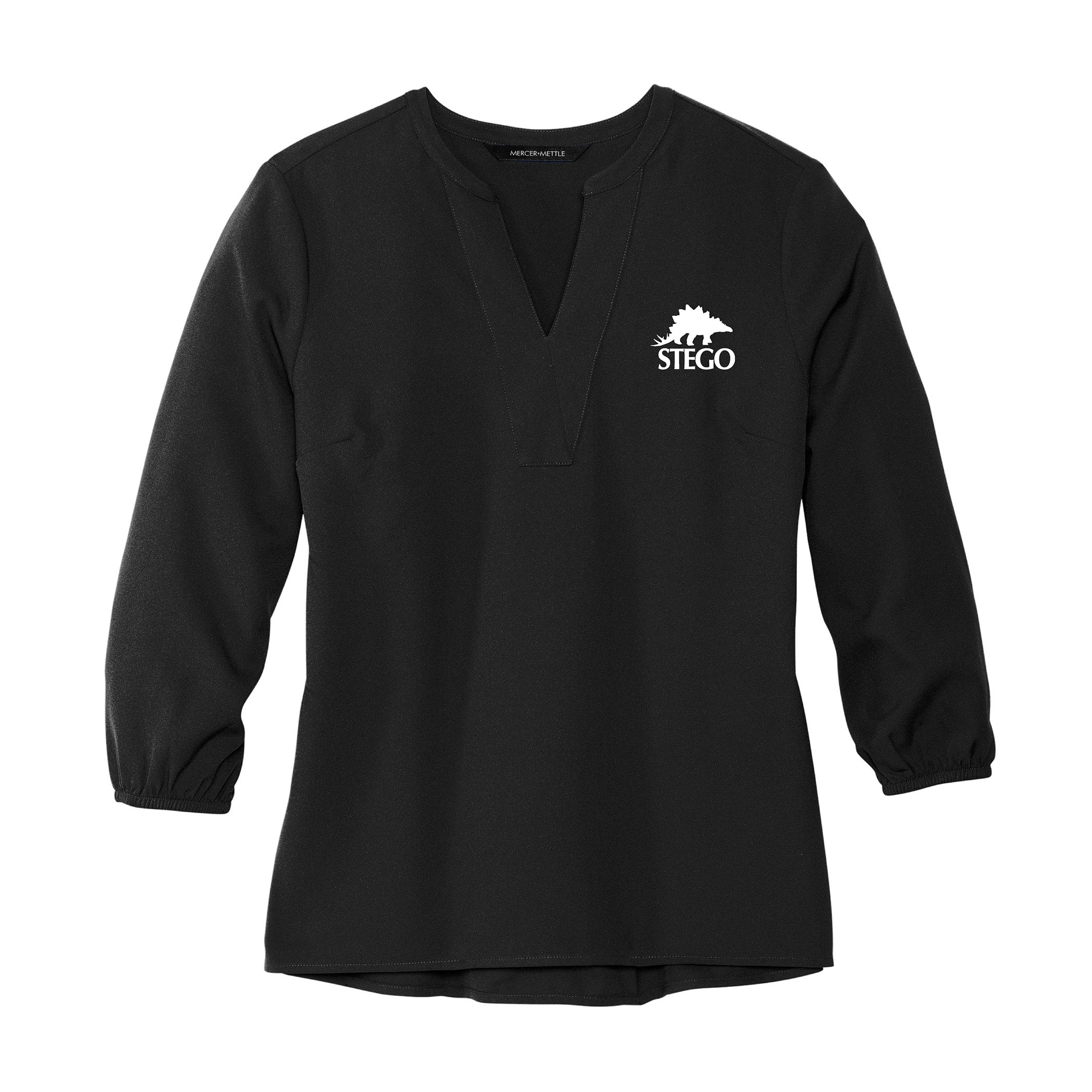 Mercer+Mettle - Ladies' Stretch Crepe 3/4-Sleeve Blouse