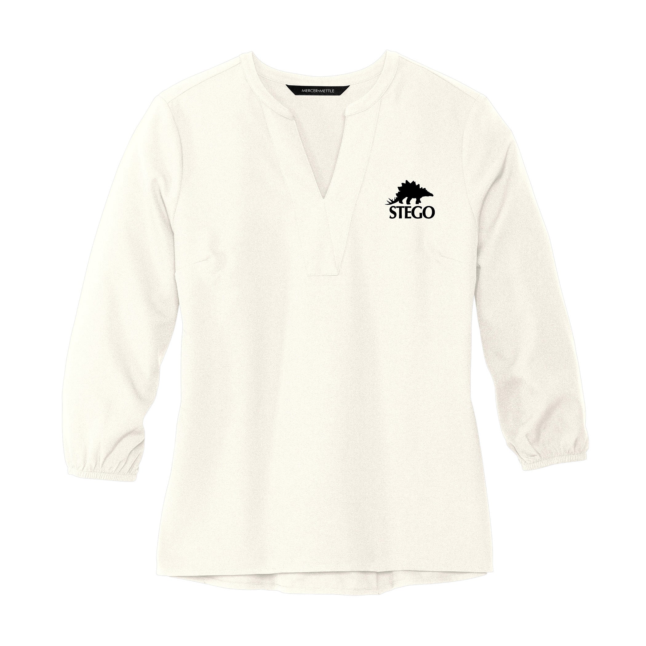 Mercer+Mettle - Ladies' Stretch Crepe 3/4-Sleeve Blouse